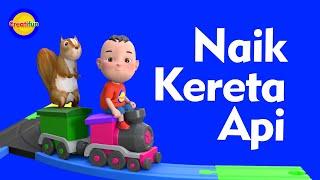 Naik Kereta Api - Lagu Anak Indonesia Populer @Creatifun