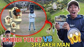 DRONE MENANGKAP NAMPAK SKIBIDI TOILET VS SPEAKER MAN? SIAPA YANG MENANG?  Mikael TubeHD