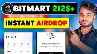 212$+ Bitmart Unlimited Trick  { Instant Withdrawal }  New Crypto Airdrop 2024