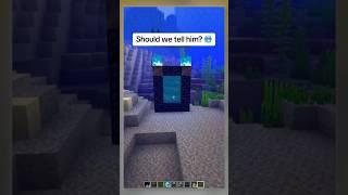 Underwater Portal END moment  #shots #minecraft