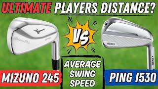 Ping i530 vs Mizuno Pro 245 AVERAGE SWING SPEED TEST WHICH IS THE BEST PLAYERS DISTANCE IRON?