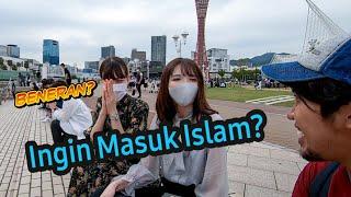 Reaksi Cewek Jepang Mendengarkan Alquran Sosial Experiment di Jepang bukan Gombal