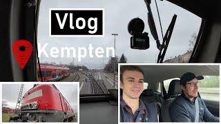 Mit dem Dienstauto nach Kempten  Vlog mit @Franken-Lokfuhrer94