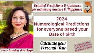 Numerology Predictions for 2024 based on your date of birth Personal Year