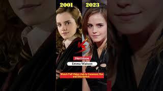 Harry Potter Cast 2001 Then and Now  How They Changed  Harry Potter 2023 #harrypotter #shorts