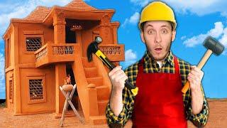 STAVÍM DOMY ALE ÚPLNĚ MANUÁLNĚ  House Builder #1