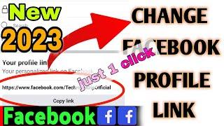 Facebook profile link kaise change kare ? how to change facebook url link  Facebook Page Link Change