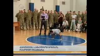 Most planche push-ups in one minute - Temur Dadiani TV Imedi 1