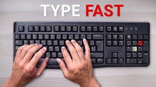 I Learned to Type Fast 95 Words per Minute