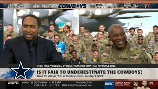 FIRST TAKE  Stephen A. Smith & Max strong reacts Is it fair to underestimate the Cowboys?