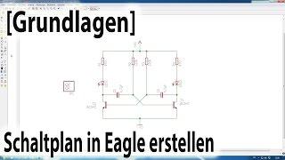 Schaltplan in Eagle erstellen