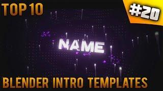 TOP 10 Blender intro templates #20 Free download