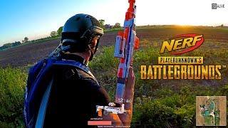 Nerf meets PlayerUnknowns Battlegrounds PUBG in real life