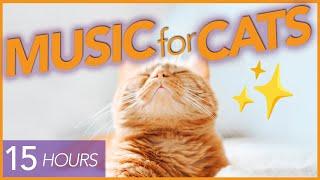 NO ADS Magic Music to Calm Cats 🪄 15Hr UNINTERRUPTED Lullaby 