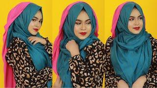 Unique Hijab Style for weddingTourModel
