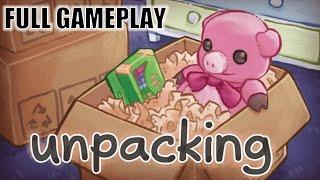 Unpacking Full Gameplay Walkthrough No Commentary