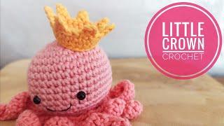 Little Crown Crochet Tutorial  Mini Krone Häkeln Anleitung