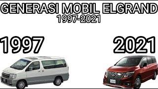 GENERASI MOBIL NISSAN ELGRAND 1997-2021