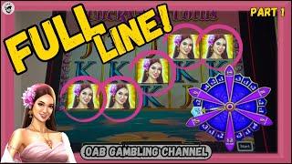 FULL LINE On Lucky Lotus  Super Bonus Joker Eggspendables Stacked Fire 7s Big Spins & More