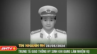 Tin nhanh 9h ngày 285 Đề nghị truy tặng Huân chương cho Trung tá CSGT hy sinh ở Khánh Hoà