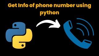 Getting Phone Number Info with Python Python Phone Detective#python  @bemagnetized