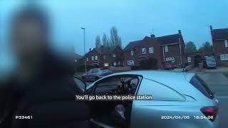 “That was a bit of a cheap shot weren’t it mate?” – police footage as teen knees officer in groin