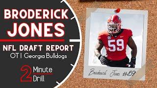 Dont Overthink Broderick Jones  2023 NFL Draft Report & Scouting Profile