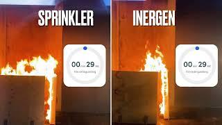 Inergen vs. Sprinkler Systems