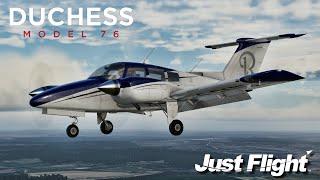 Just Flight Beechcraft Duchess Model 76  First Look and Preview  X-Plane 12