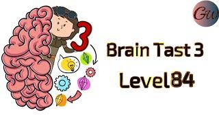 حل  ليفل 84 من لعبة Brain Tast 3 #shorts