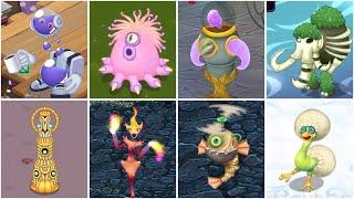 Guess The Monster by Eggs  My Singing Monsters  BUZZD MEEBULAR MOSSTODON