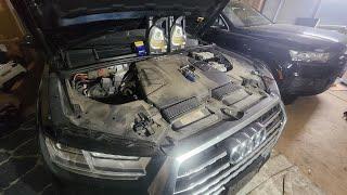 2017 2018 2019 Audi Q7 oil change