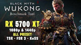 Black Myth Wukong Benchmark Tool - RX 5700 XT