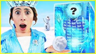 BİR GÜN BOYUNCA ELSA FROZEN DİLA KENT