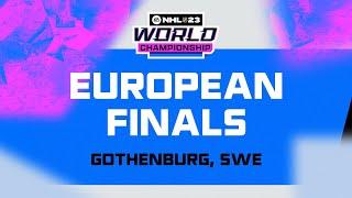 EA SPORTS™ NHL 23 World Championship™  European Final - Göteborg Sweden 