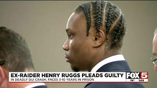 Ex-Raiders player Henry Ruggs pleads guilty in fatal Las Vegas DUI crash