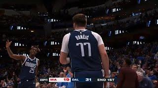 Luka Doncic Hits A Buzzer Beater From 40 Feet Away