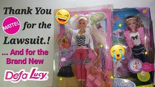 Talking about the Mattel  Defa Lucy Lawsuit & unboxing 2 old and crusty Defa Lucy Dolls^^