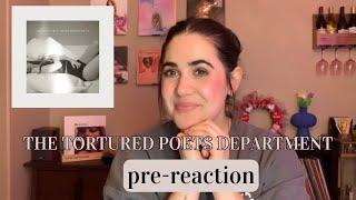 Taylor Swift-The Tortured Poets Department  pre-REACTION