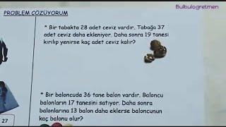 2.sınıf toplama ve çıkarma problemleri @Bulbulogretmen  #2sınıf #matematik #toplama #çıkarma