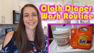 CLOTH DIAPER WASH ROUTINE  How to remove stains