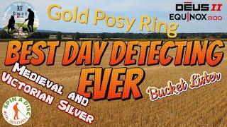 Gold - Our Best Ever Day Metal Detecting EVA Dont Miss This One #metaldetecting #subscribe #posyring