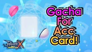 ROX Completing Equipment Card Card Gacha For Acc Card  King Spade