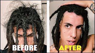 How To Lock Roots EASY At Home  Straight Hair Dreadlock Maintenance