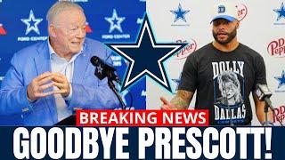 IT HAS BEEN CONFIRMED DAK PRESCOTT LEAVING THE COWBOYS? FINALLY DECIDED DALLAS COWBOYS NEWS