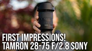 Tamron 28-75mm f2.8 + Sony a7III - REAL WORLD WEDDING SAMPLE FOOTAGE UPDATE IN DESCRIPTION BOX