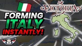 Victoria 3 How to form Italy INSTANTLY
