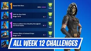 All Week 12 Epic & Legendary Quest Challenges Guide in Fortnite Week 12 Quest in Chapter 2 Season 6