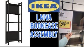 IKEA LAIVA Bookcase Assembly