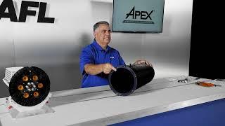 Apex® family of fiber optic splice closures from AFL